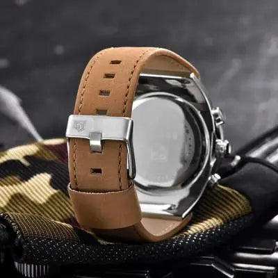 MONTRE MILITAIRE - CUIR VERITABLE