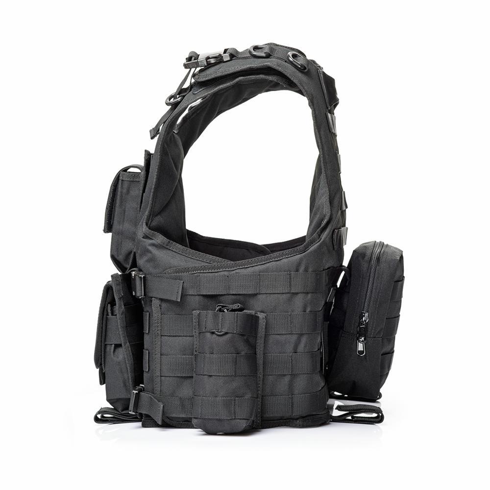 Multi pocket chaleco tactico airsoft