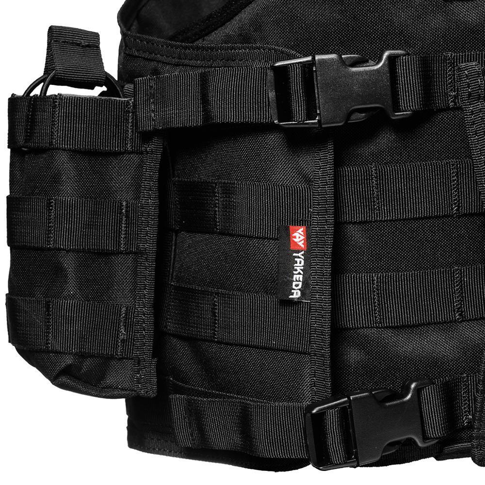 Multi pocket chaleco tactico airsoft
