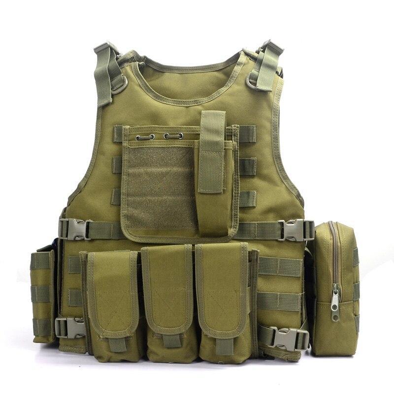 Multi pocket chaleco tactico airsoft