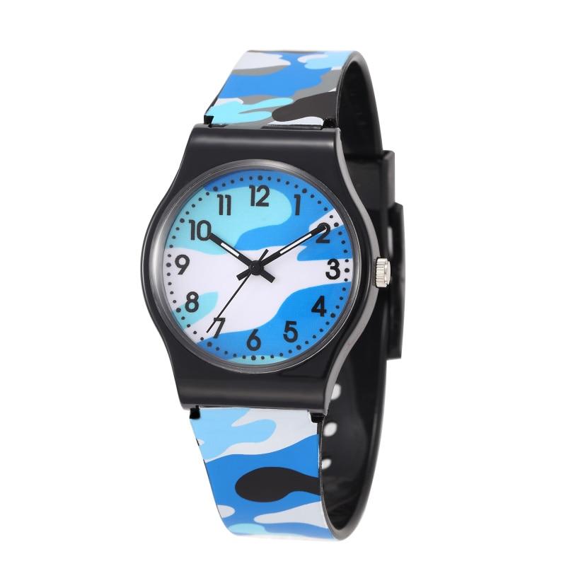Niños Reloj militar mimetizado