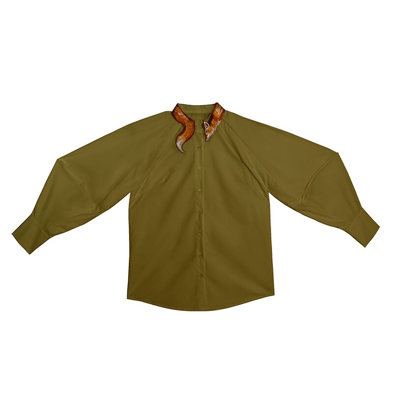 Outfit Camisa militar mujer