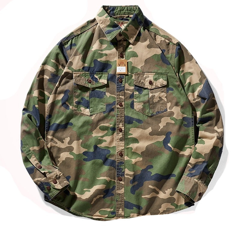 Outfit camisa verde militar hombre