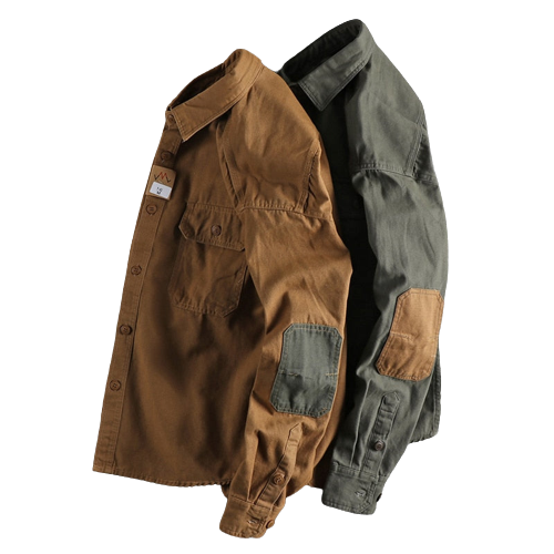 Outfit camisa verde militar hombre urban style