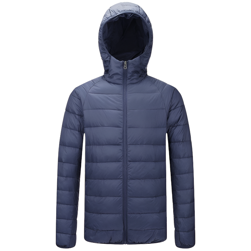 Chaqueta plumas hombre ligera