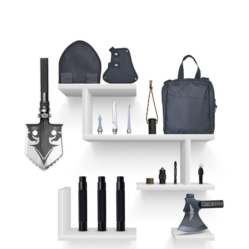 Pala para camping plegable