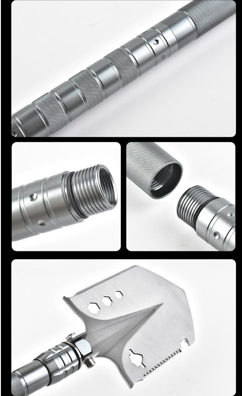 Pala plegable inox