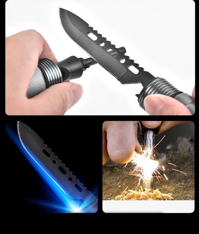Pala plegable inox