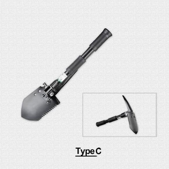 Pala plegable multifunción