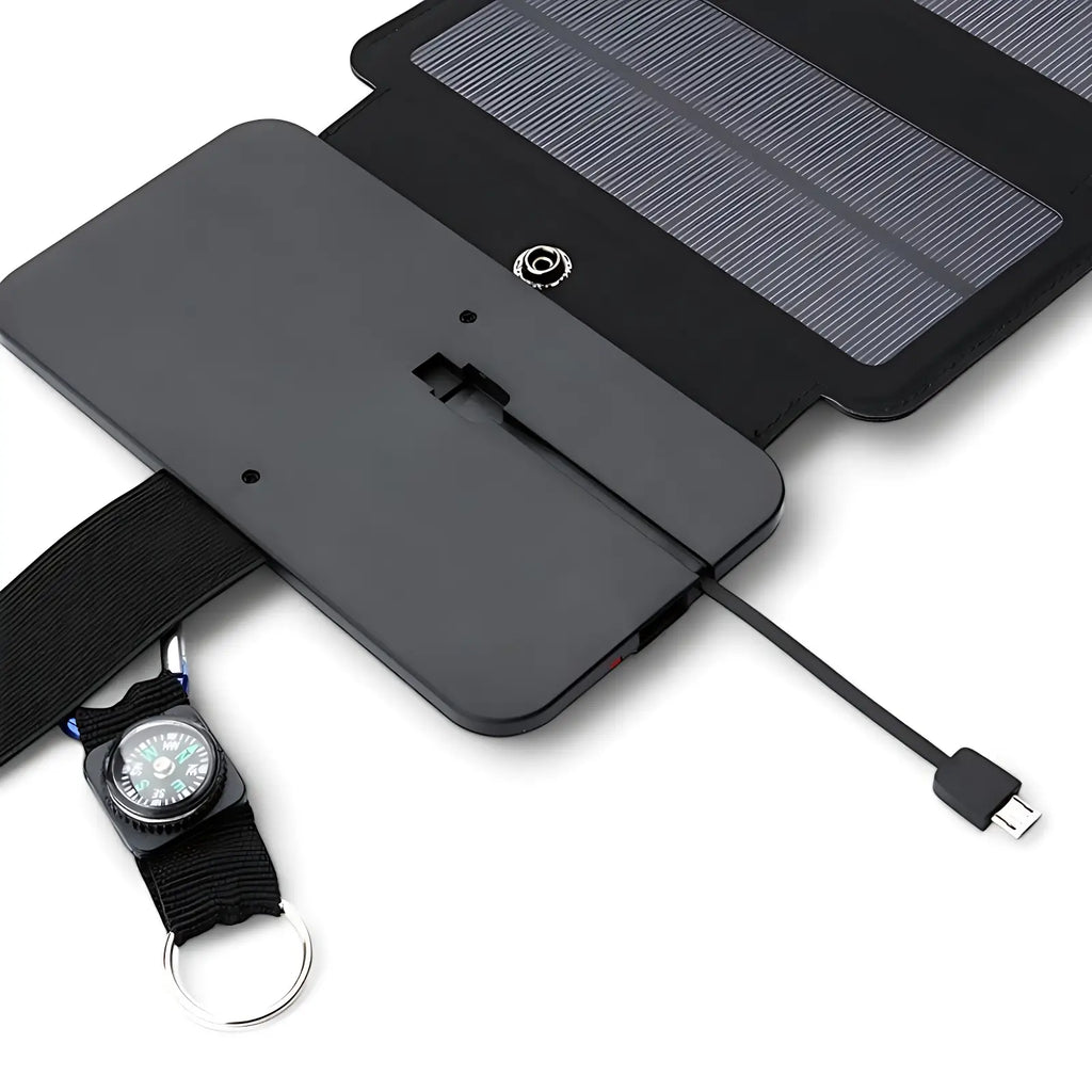 Panneau solaire pour randonnée