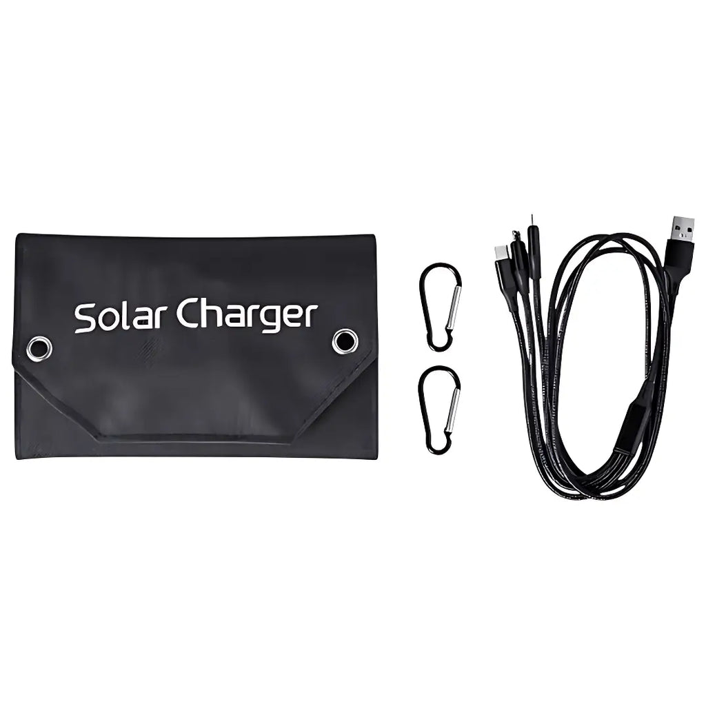 Panneau solaire randonnée pédestre