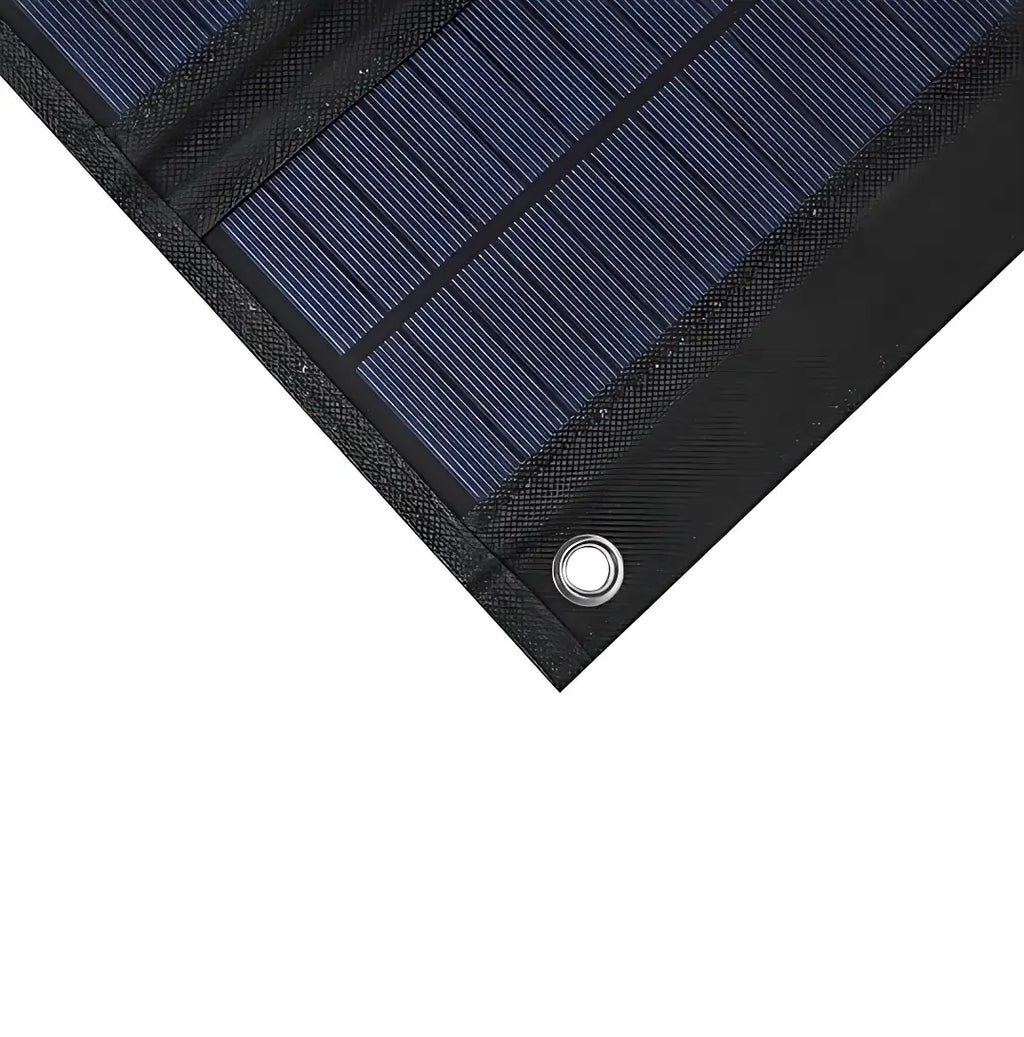 Panneau solaire randonnée pédestre
