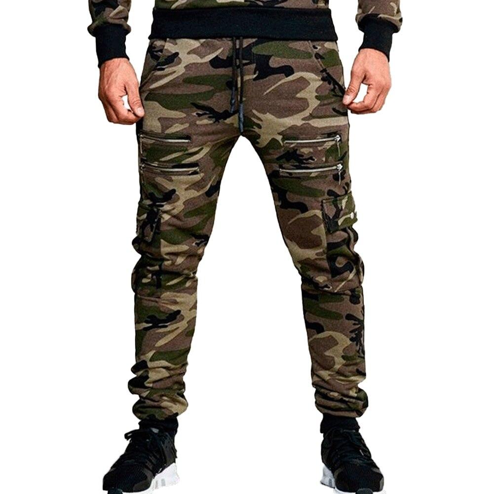 Pantalon camuflaje azul hombre