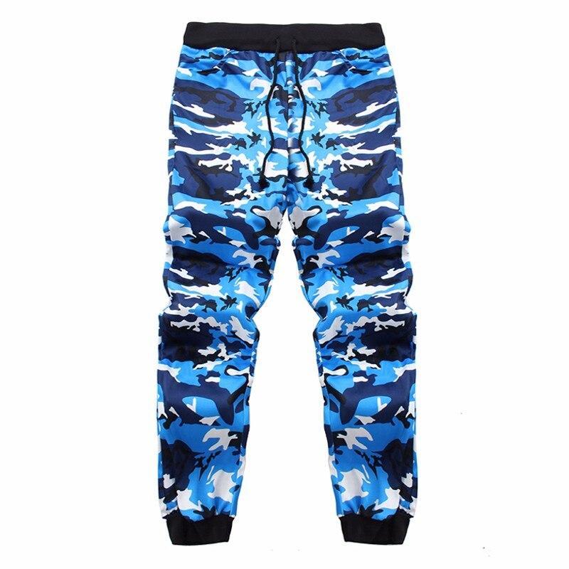 Pantalon camuflaje hombre azul