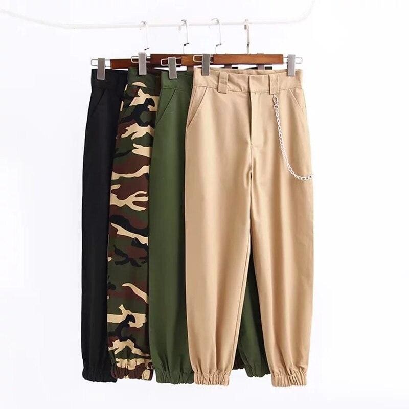 Pantalon camuflaje mujer tallas grandes