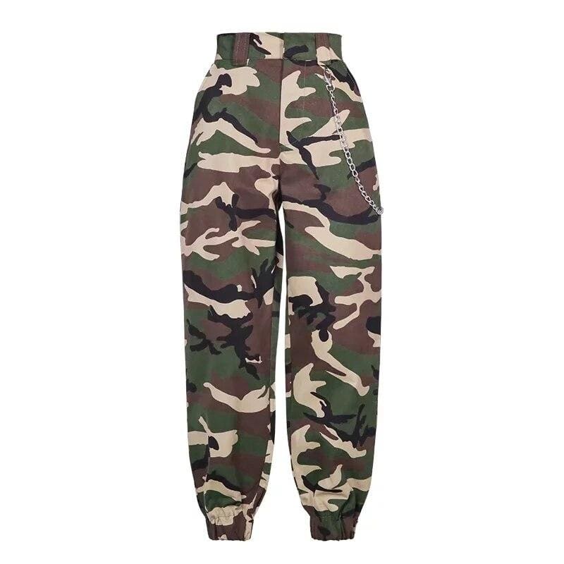 Pantalon camuflaje mujer tallas grandes