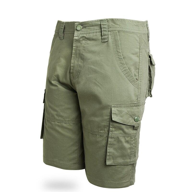 Pantalon corto estampado militar