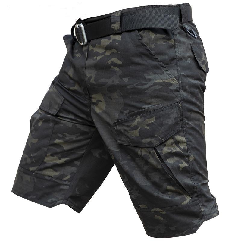 Pantalón corto militar hombre