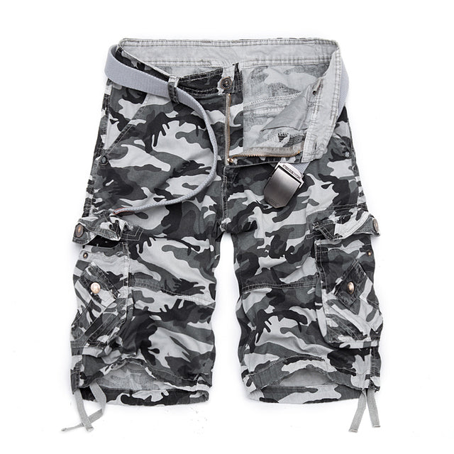 Pantalon corto militar hombre