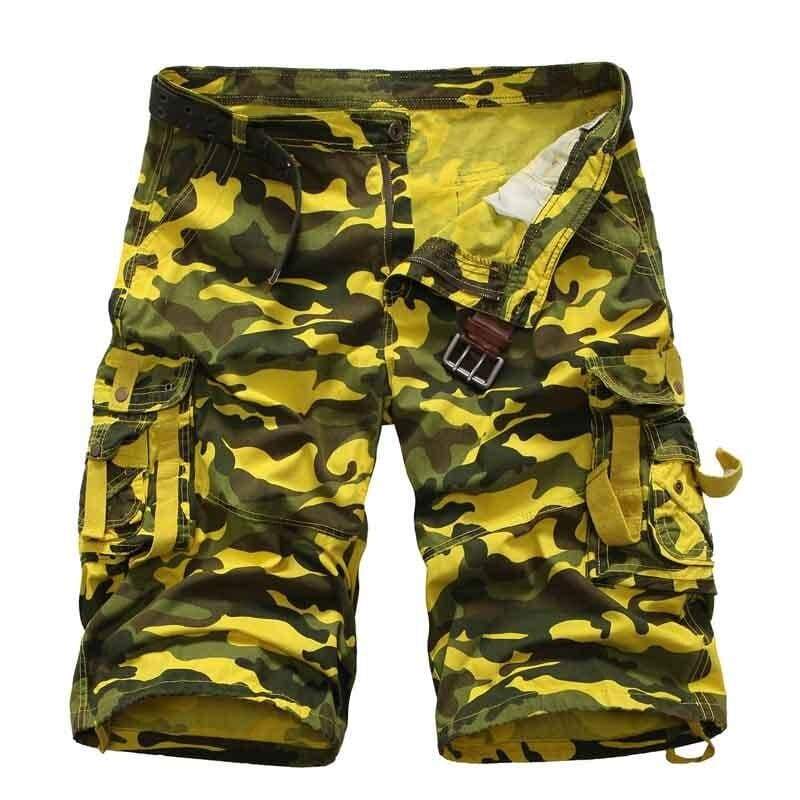 Pantalon corto militar hombre