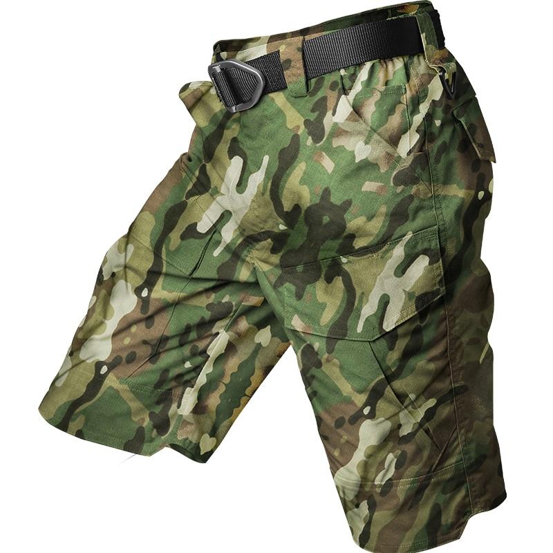 Pantalón corto militar hombre