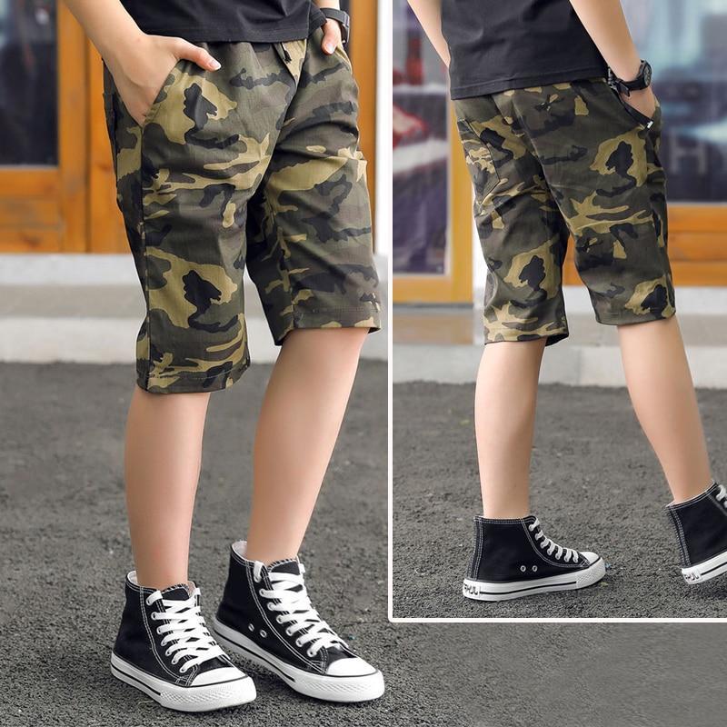 Pantalon corto militar niño