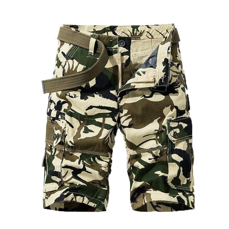 Pantalon corto verde militar