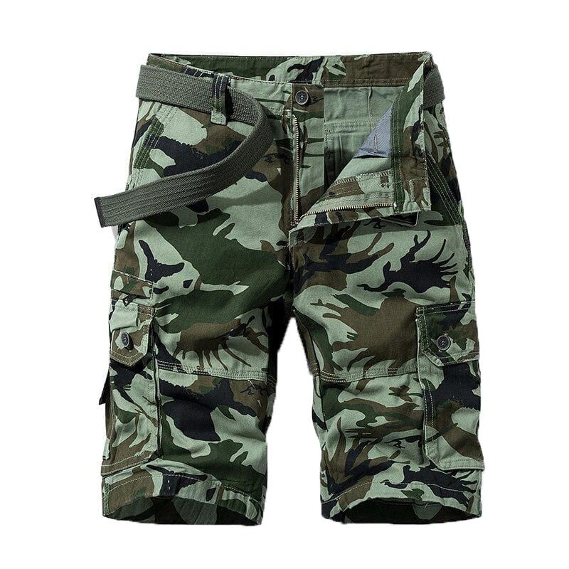 Pantalon corto verde militar