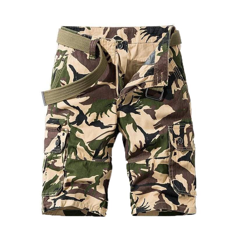 Pantalon corto verde militar