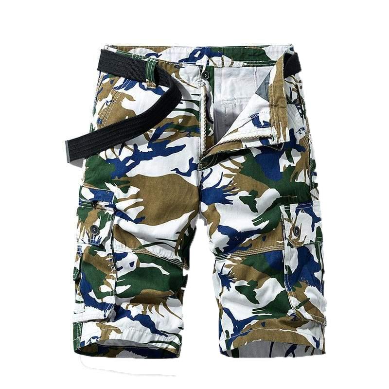 Pantalon corto verde militar