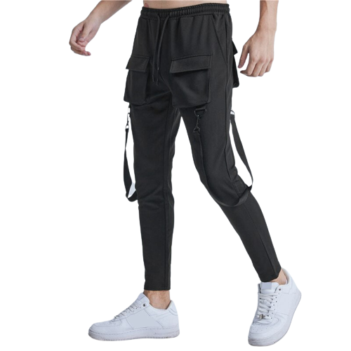 Pantalon de trabajo negro hombre