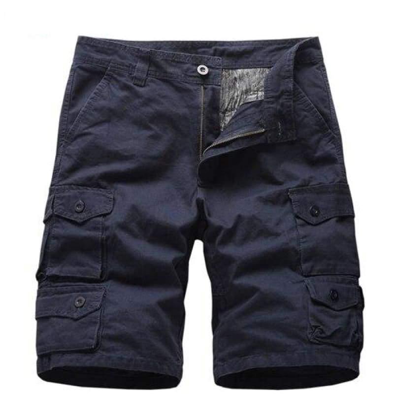 Pantalon deporte corto verde militar hombre