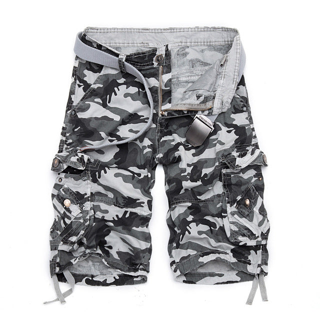 Pantalon militar corto hombre