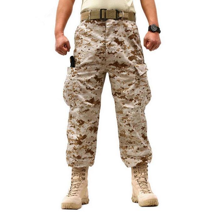 Pantalon militar hombre camuflaje
