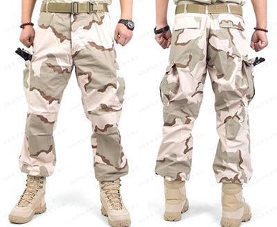 Pantalon militar hombre camuflaje