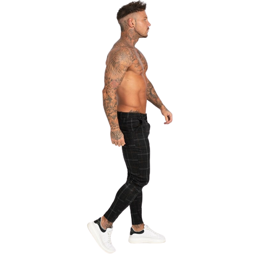 Pantalon militar hombre negro