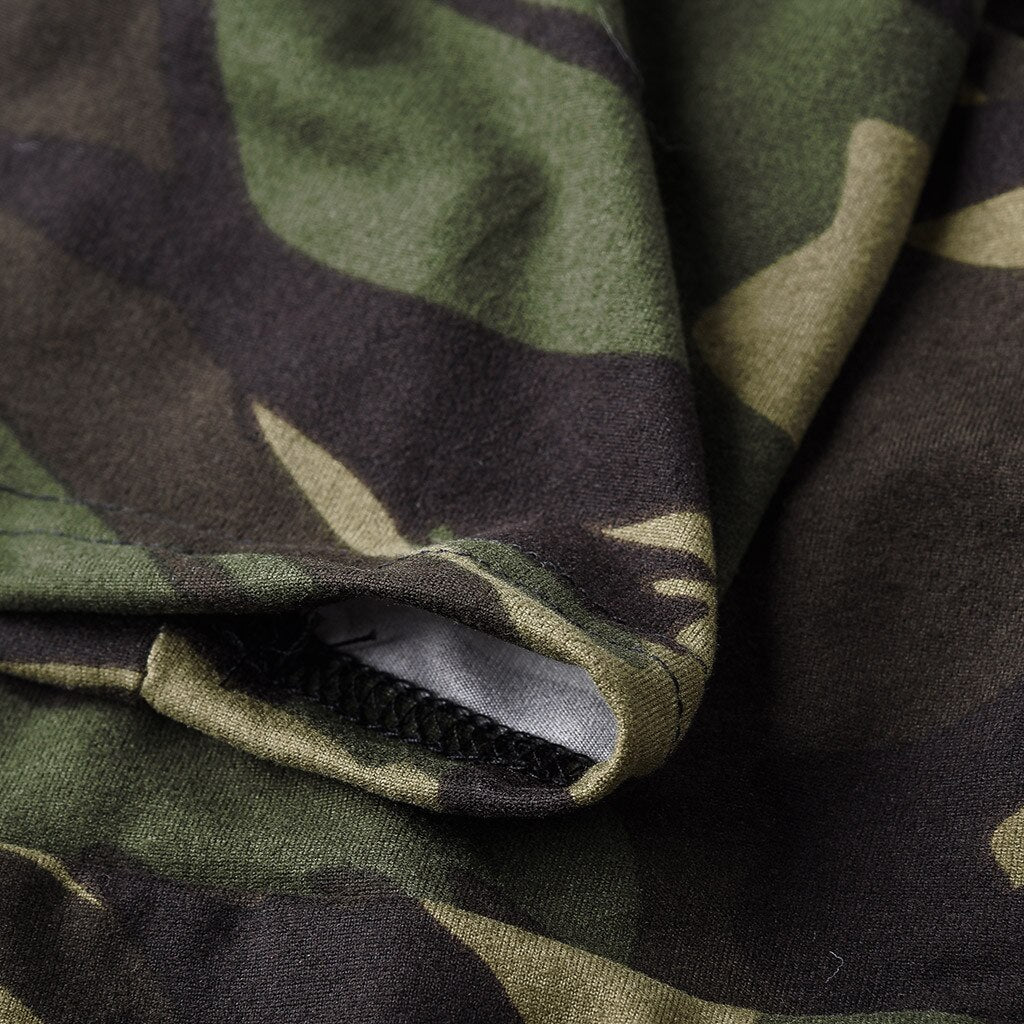 Pantalón skinny camuflaje mujer