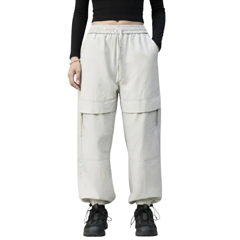 Pantalon trekking femme large