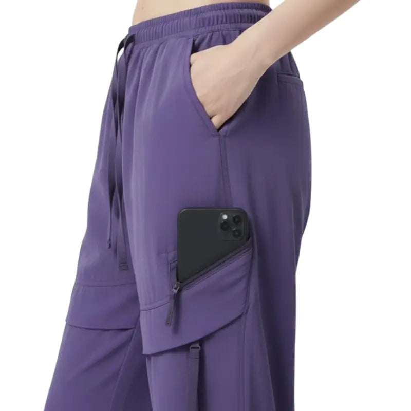 Pantalon trekking femme large