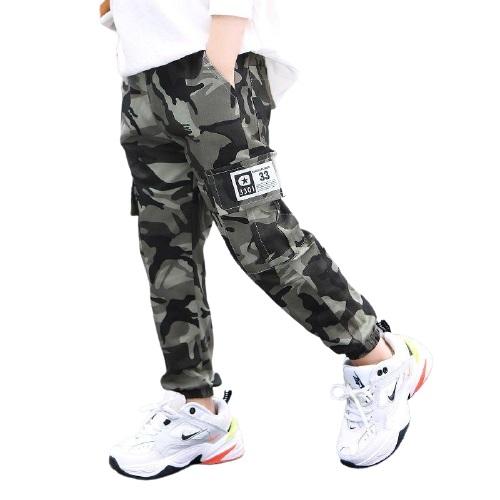 Pantalones cargo camuflaje hombre