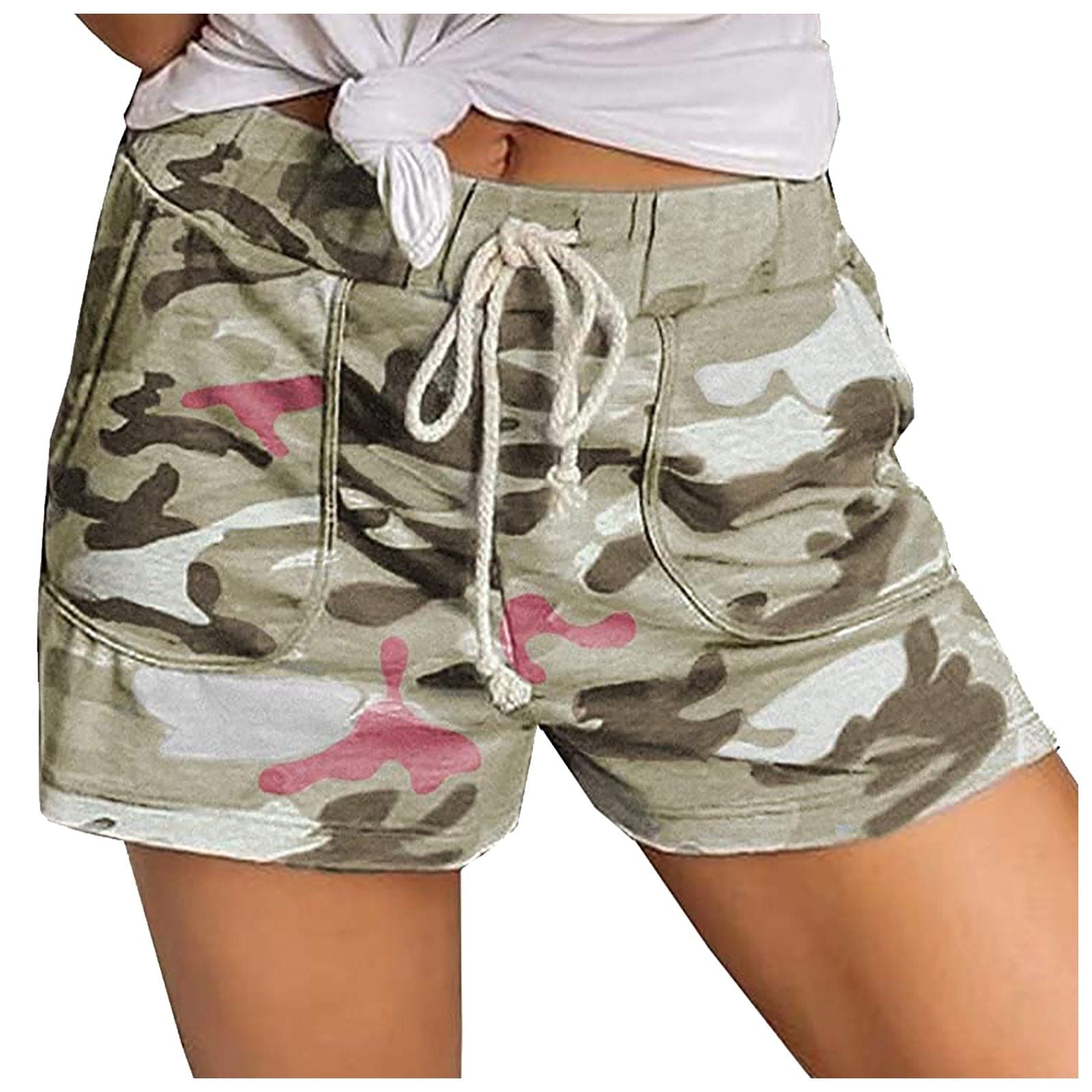 Pantalones corte militar para mujeres