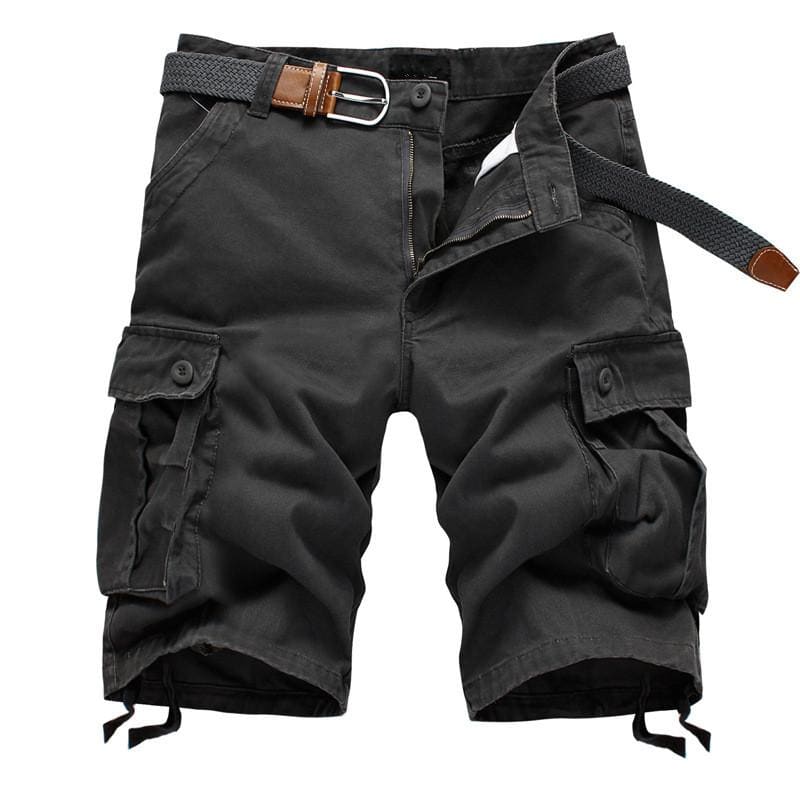 Pantalones cortos hombre estilo militar