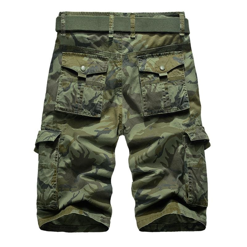 Pantalones cortos hombre militar