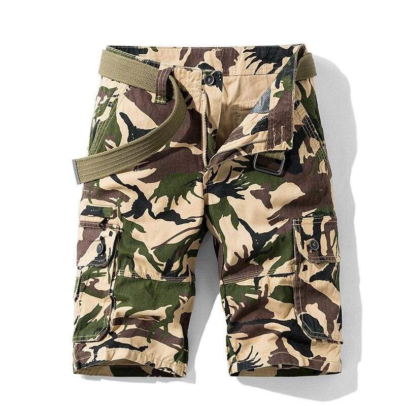 Pantalones de corte militar