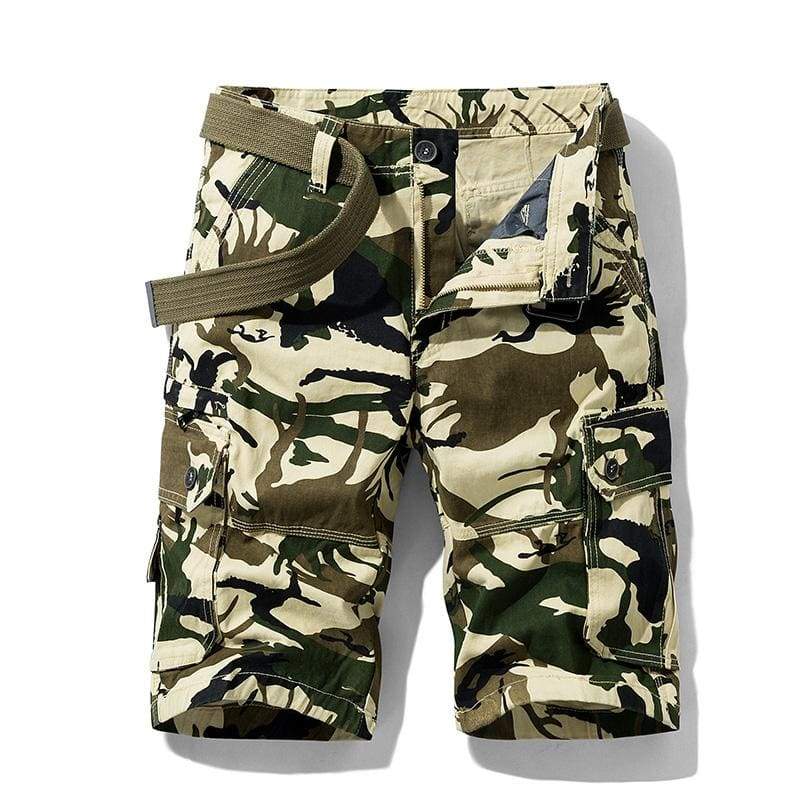 Pantalones de corte militar