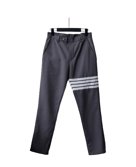Pantalones de trabajo negros finos hombre
