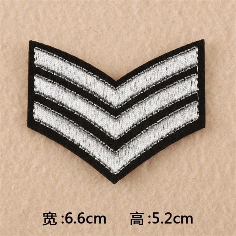 Parches de rangos militares