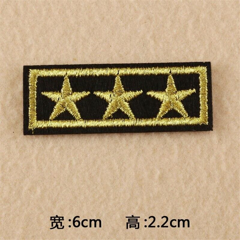 Parches de rangos militares