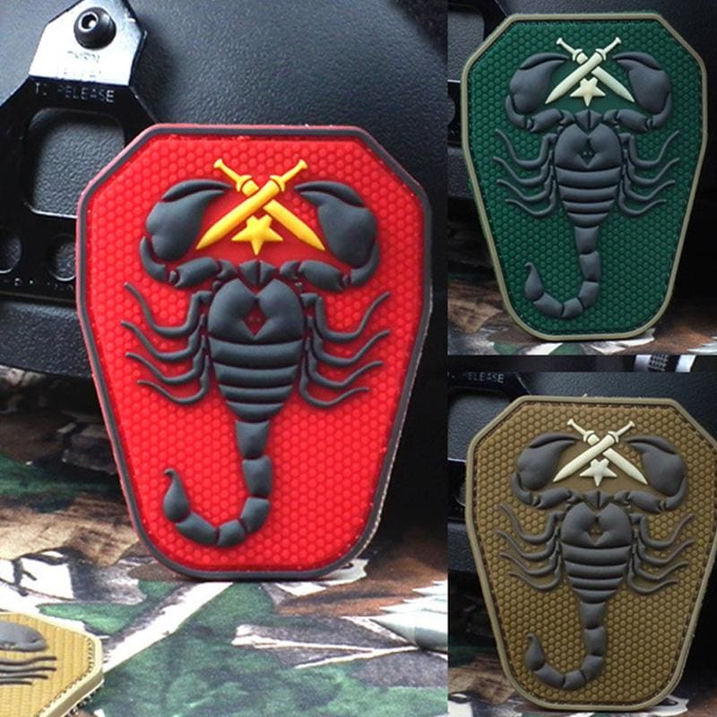 Parches militares para cazadoras