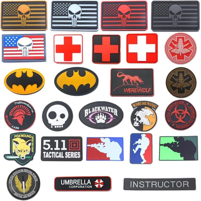Parches militares para coser
